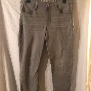 Grey American Eagle Jeggings
